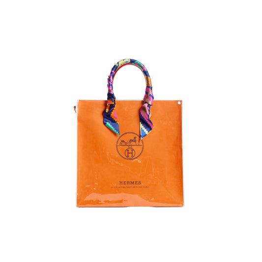 Hermes Clear Cover Designer Paper Bag (Size A)