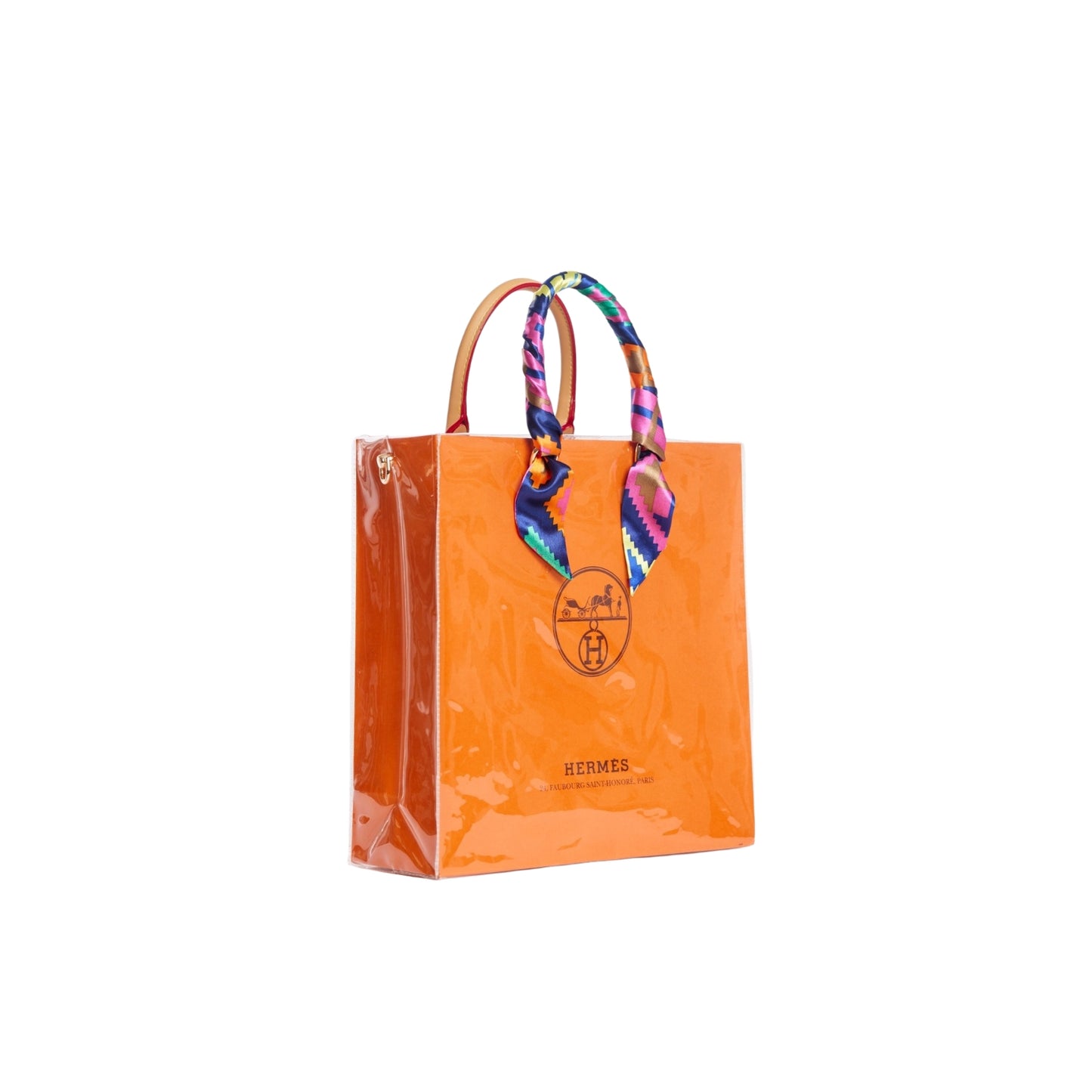 Hermes Clear Cover Designer Paper Bag (Size A)