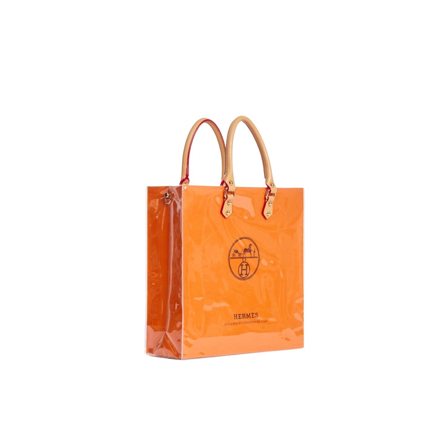 Hermes Clear Cover Designer Paper Bag (Size A)