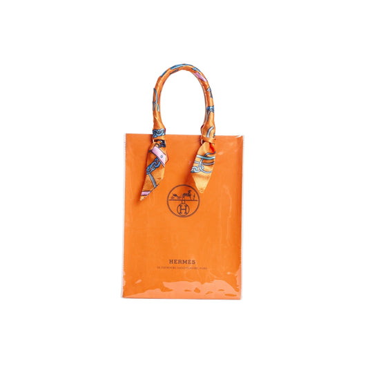 Hermes Clear Cover Designer Paper Bag (Size B)