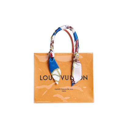 Louis Vuitton Clear Cover Designer Paper Bag (Size A)