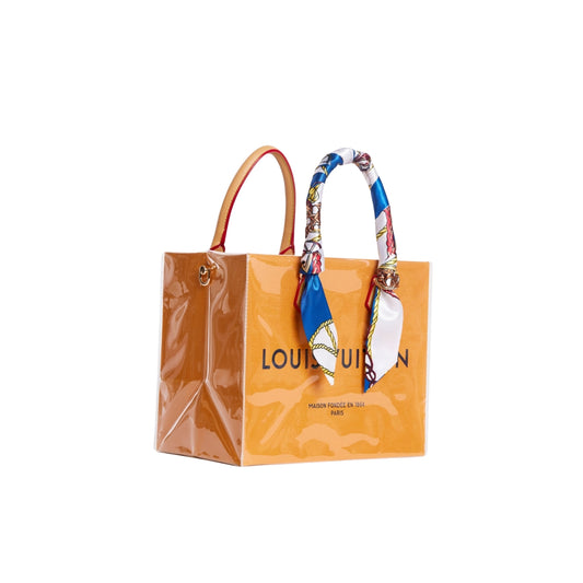 Louis Vuitton Clear Cover Designer Paper Bag (Size A)