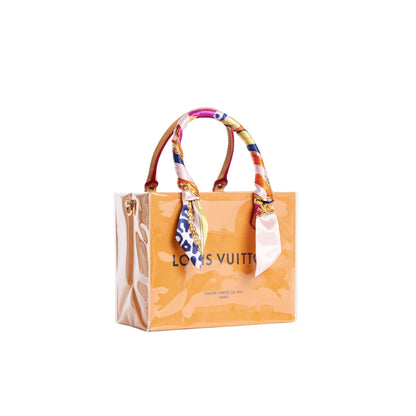 Louis Vuitton Clear Cover Designer Paper Bag (Size B)