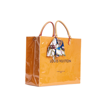 Louis Vuitton Clear Cover Designer Paper Bag (Size D)