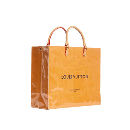 Louis Vuitton Clear Cover Designer Paper Bag (Size D)