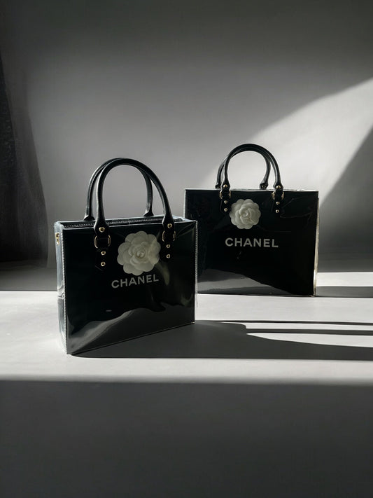 Chanel Clear Cover Designer Paper Bag Kit